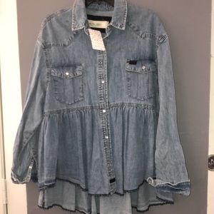 Jeans ladies top